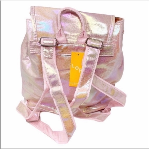 Iridescent Mermaid backpack NEW pink - Picture 7 of 8
